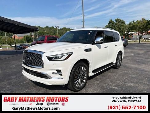 Used 2021 INFINITI QX80 Sensory w/ All-Season Package AWD/4WD image 1