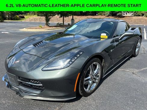 Used 2017 Chevrolet Corvette Stingray Coupe w/ Battery Protection Package RWD image 1