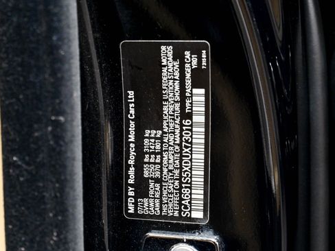 Used 2013 Rolls-Royce Phantom Sedan RWD image 96