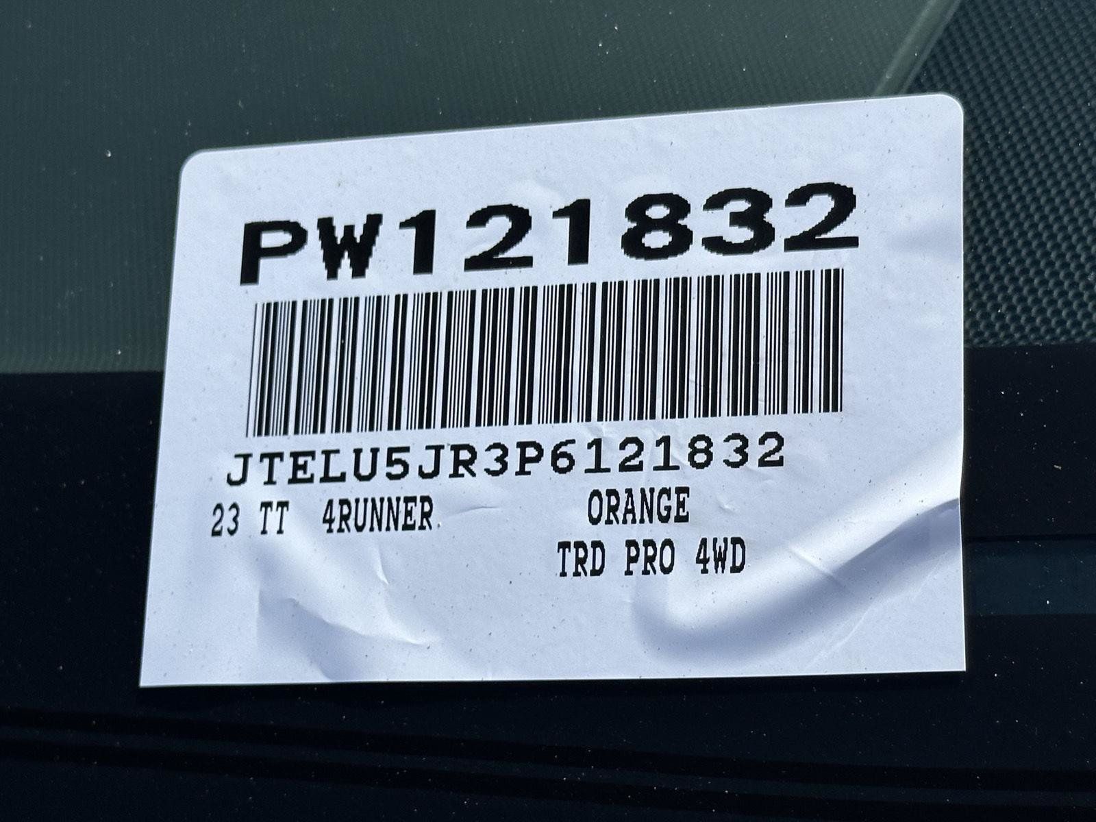 Used 2023 Toyota 4Runner TRD Pro AWD/4WD image 15