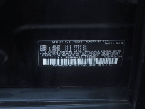 Used 2017 Subaru Legacy 2.5i Limited AWD/4WD image 36