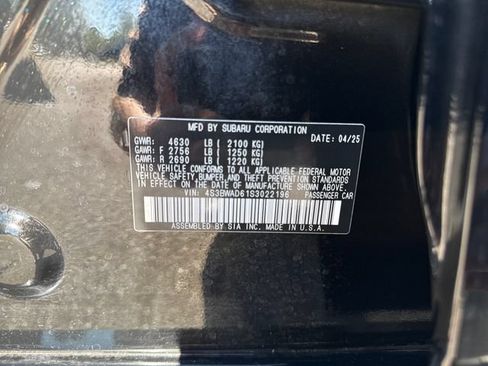 Used 2025 Subaru Legacy Premium AWD/4WD image 16
