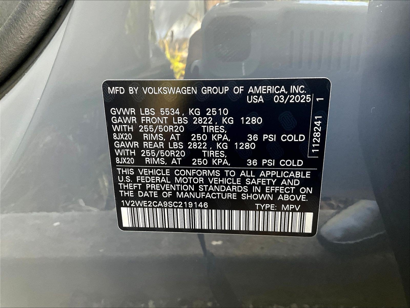 New 2025 Volkswagen Atlas Cross Sport SE FWD image 12