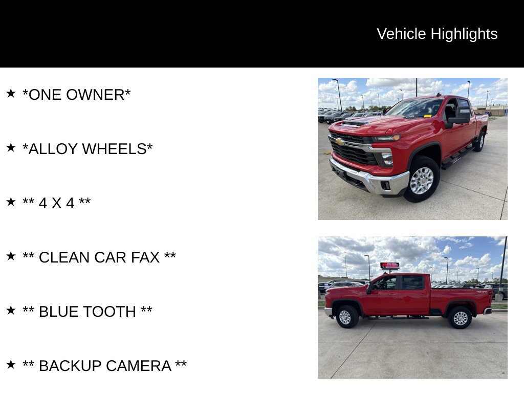 Used 2024 Chevrolet Silverado 2500 LT w/ Convenience Package AWD/4WD image 4