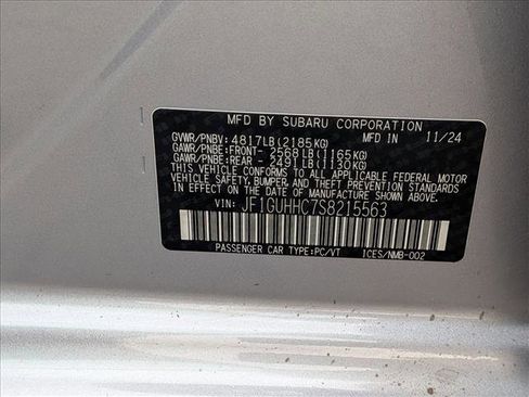 Certified 2025 Subaru Impreza RS image 24