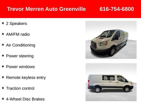 Used 2016 Ford Transit 250 130 Low Roof w/ Exterior Upgrade Package RWD image 14