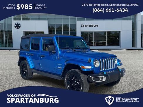Used 2022 Jeep Wrangler Unlimited Sahara w/ Cold Weather Group image 1