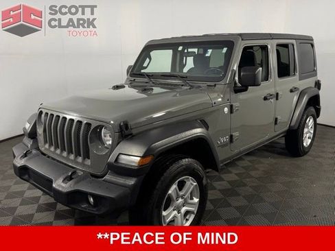 Used 2021 Jeep Wrangler Unlimited Sport image 3