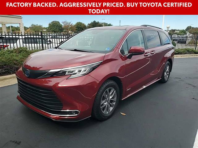 Used 2021 Toyota Sienna XLE w/ XLE Plus Package AWD/4WD image 1