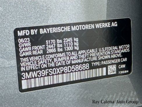 Used 2023 BMW 330e xDrive w/ M Sport Package AWD/4WD image 34