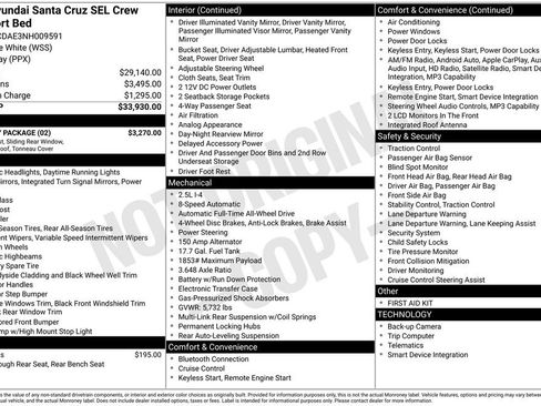 Used 2022 Hyundai Santa Cruz SEL w/ Activity Package image 28