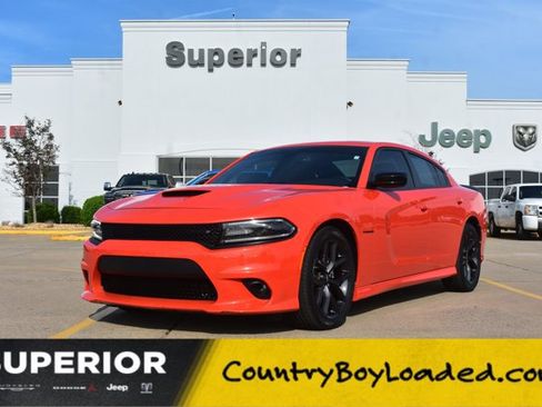 Used 2021 Dodge Charger R/T w/ Blacktop Package RWD image 1