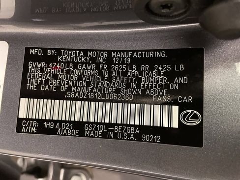 Used 2020 Lexus ES 350 350 image 33