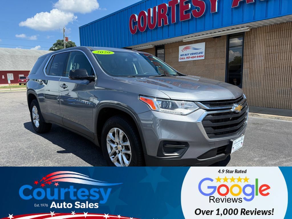 Used 2020 Chevrolet Traverse LS FWD image 1