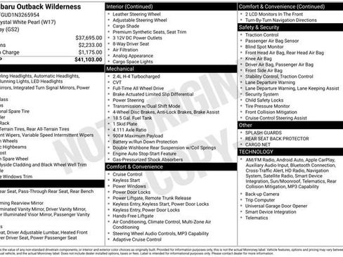 Certified 2022 Subaru Outback Wilderness image 31
