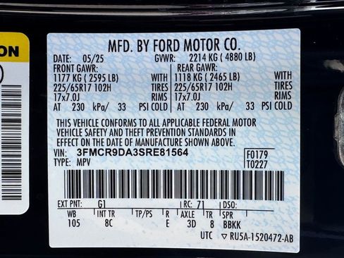 Used 2025 Ford Bronco Sport Badlands AWD/4WD image 43