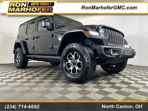 Used 2022 Jeep Wrangler Unlimited Rubicon w/ Steel Bumper Group AWD/4WD image 1