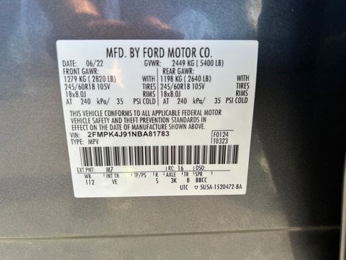 Used 2022 Ford Edge SEL w/ Class II Trailer Tow Package image 30