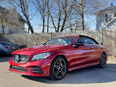 Used 2021 Mercedes-Benz C 300 4MATIC Cabriolet w/ AMG Line image 3
