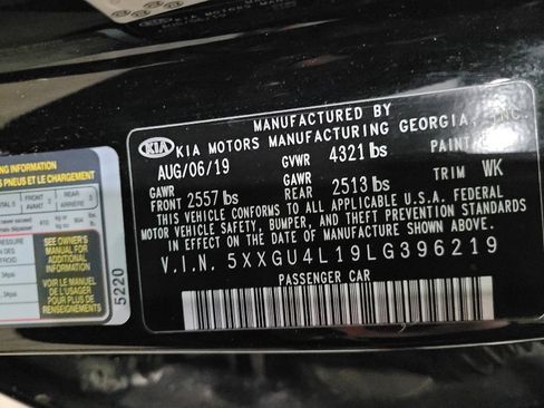 Used 2020 Kia Optima Premium image 33