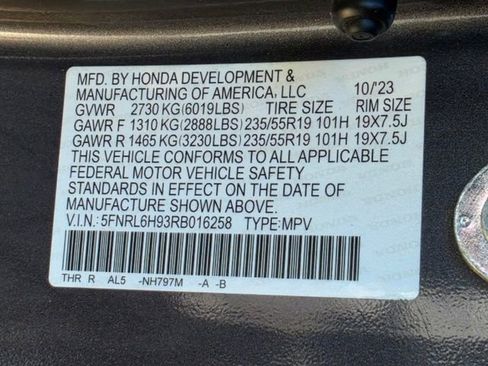 Used 2024 Honda Odyssey Elite image 34