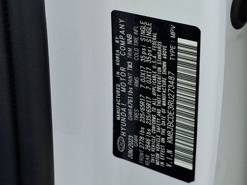 Certified 2024 Hyundai Tucson SEL AWD/4WD image 28