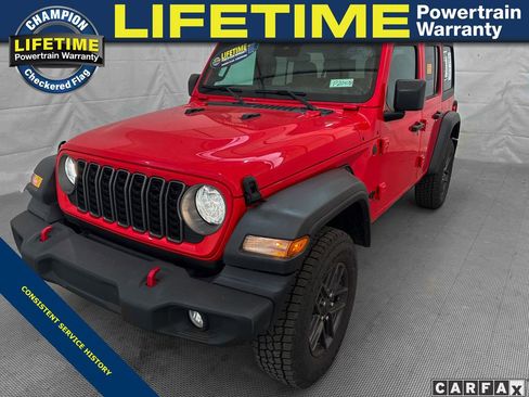 Used 2025 Jeep Wrangler Unlimited Sport AWD/4WD image 1