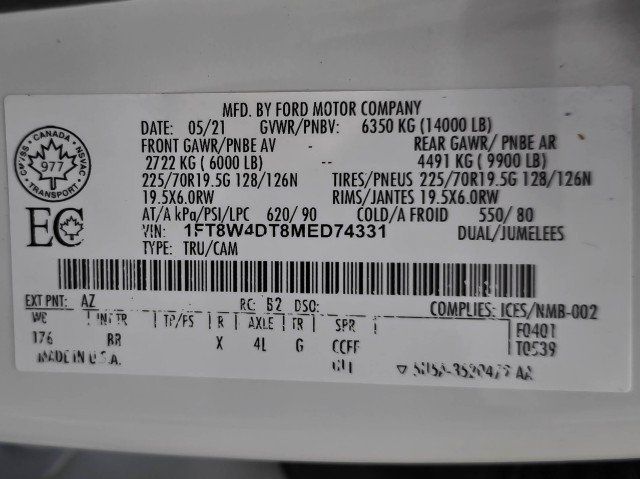 Used 2021 Ford F450 Platinum w/ FX4 Off-Road Package AWD/4WD image 50