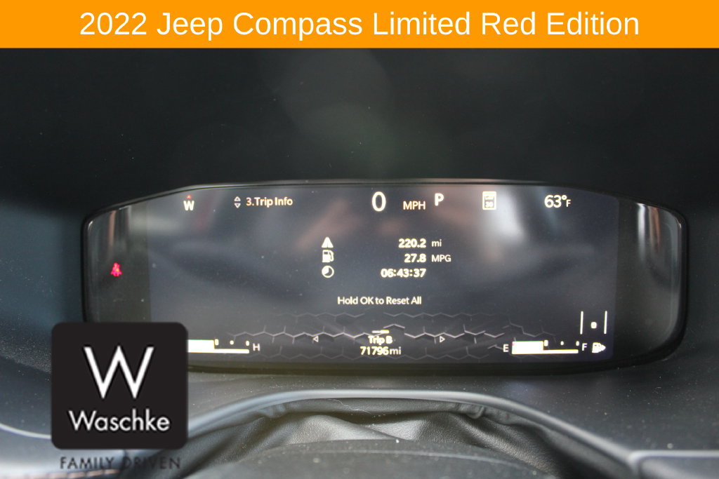 Used 2022 Jeep Compass Limited w/ (RED) Package AWD/4WD image 41