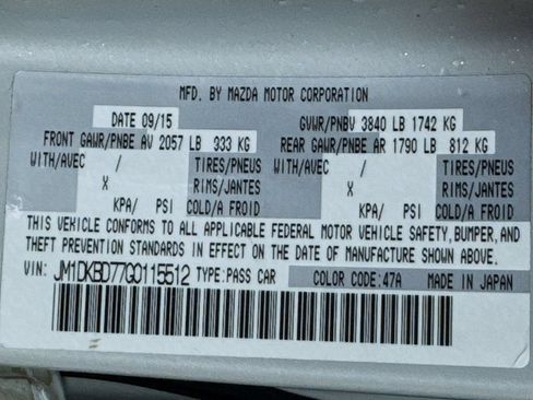 Used 2016 MAZDA CX-3 Grand Touring FWD image 41