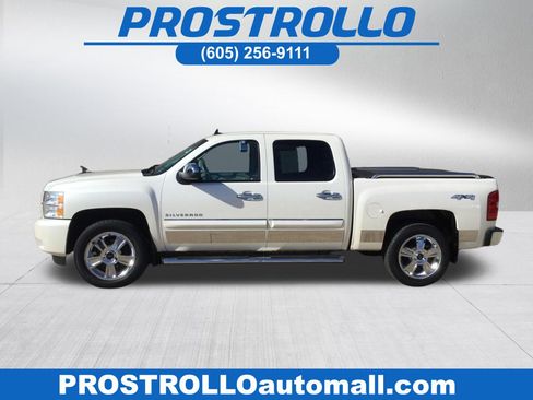 Used 2013 Chevrolet Silverado 1500 LTZ w/ LTZ White Diamond Edition AWD/4WD image 1