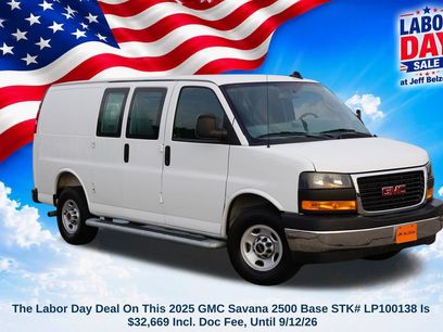 Certified 2025 GMC Savana 2500 w/ Driver Convenience Package