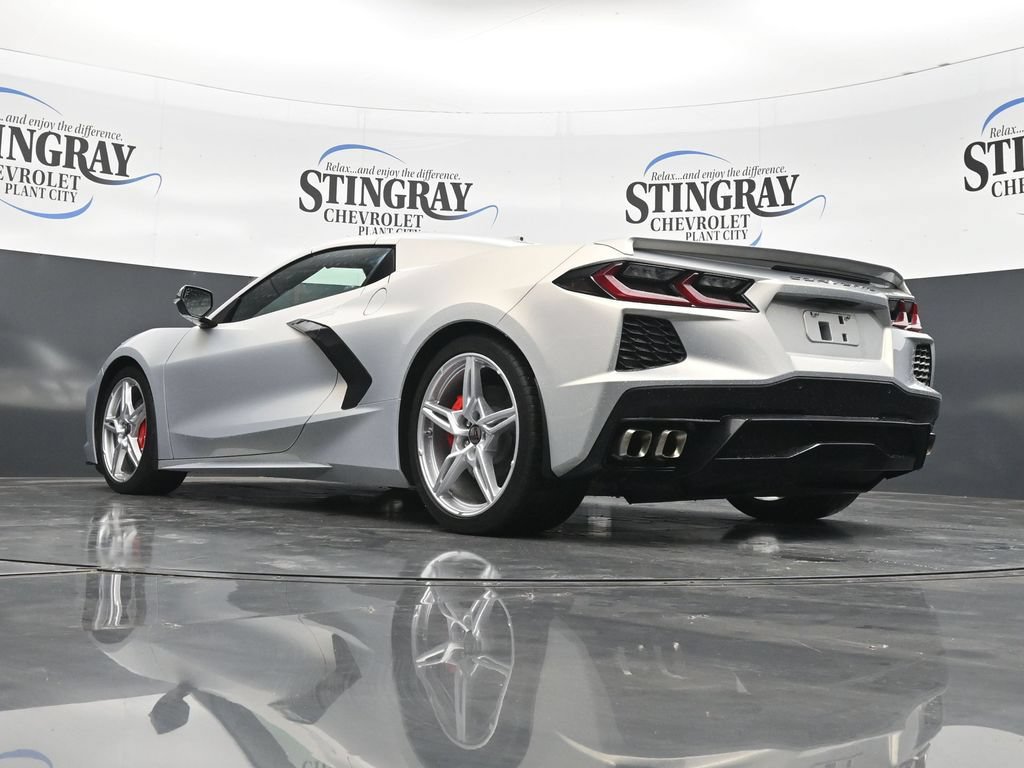Certified 2023 Chevrolet Corvette Stingray Preferred Conv w/ Chrome Exterior Badge Package RWD image 30
