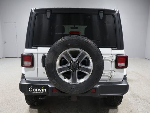 Used 2020 Jeep Wrangler Unlimited Sahara w/ Uconnect 4C Nav & Sound Group image 3