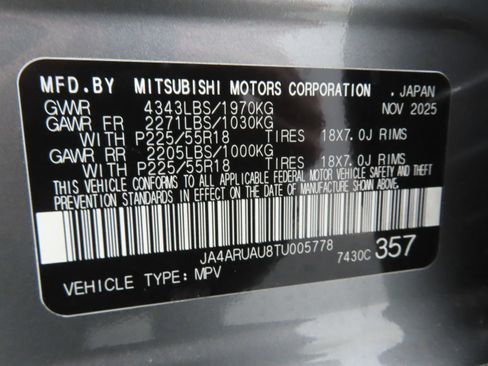 New 2026 Mitsubishi Outlander Sport SE AWD/4WD image 27