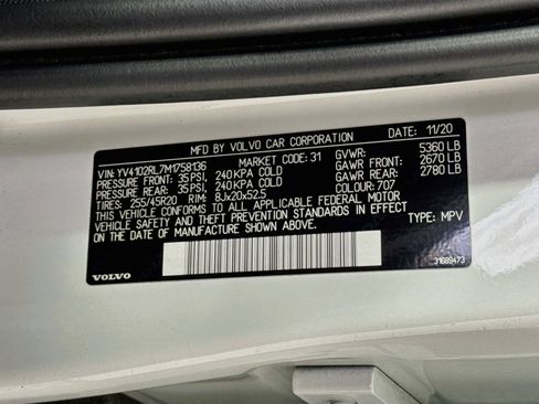 Used 2021 Volvo XC60 T5 Inscription AWD/4WD image 32