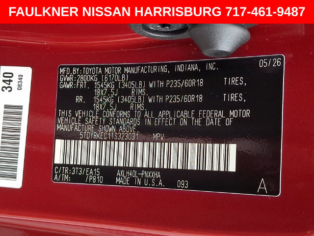 Used 2026 Toyota Sienna XLE FWD image 31