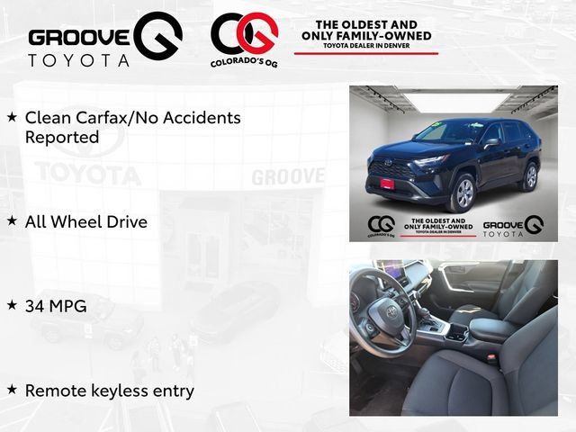 Used 2025 Toyota RAV4 LE AWD/4WD image 4