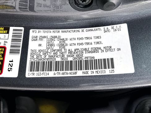 Used 2022 Toyota Tacoma SR5 w/ Technology Package AWD/4WD image 36