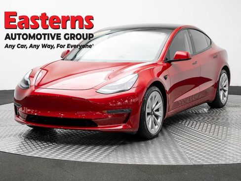 Used 2021 Tesla Model 3 Long Range AWD/4WD image 1