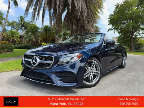 Used 2018 Mercedes-Benz E 400 Cabriolet w/ Premium 2 Package image 1