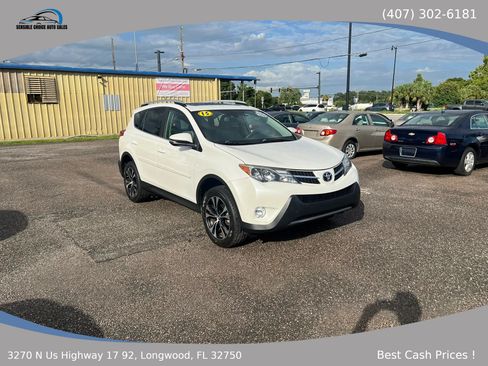 Used 2015 Toyota RAV4 Limited w/ Technology Package AWD/4WD image 1