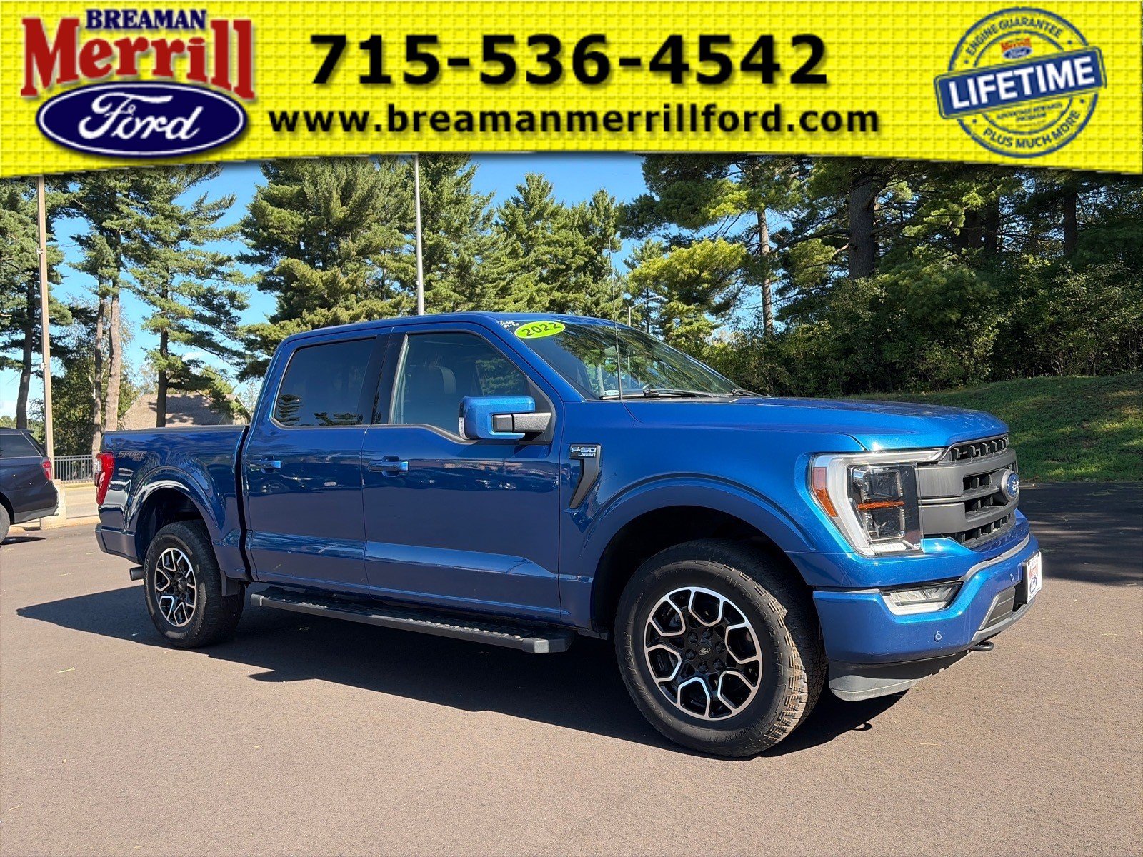 Used 2022 Ford F150 Lariat w/ Equipment Group 502A High AWD/4WD image 1