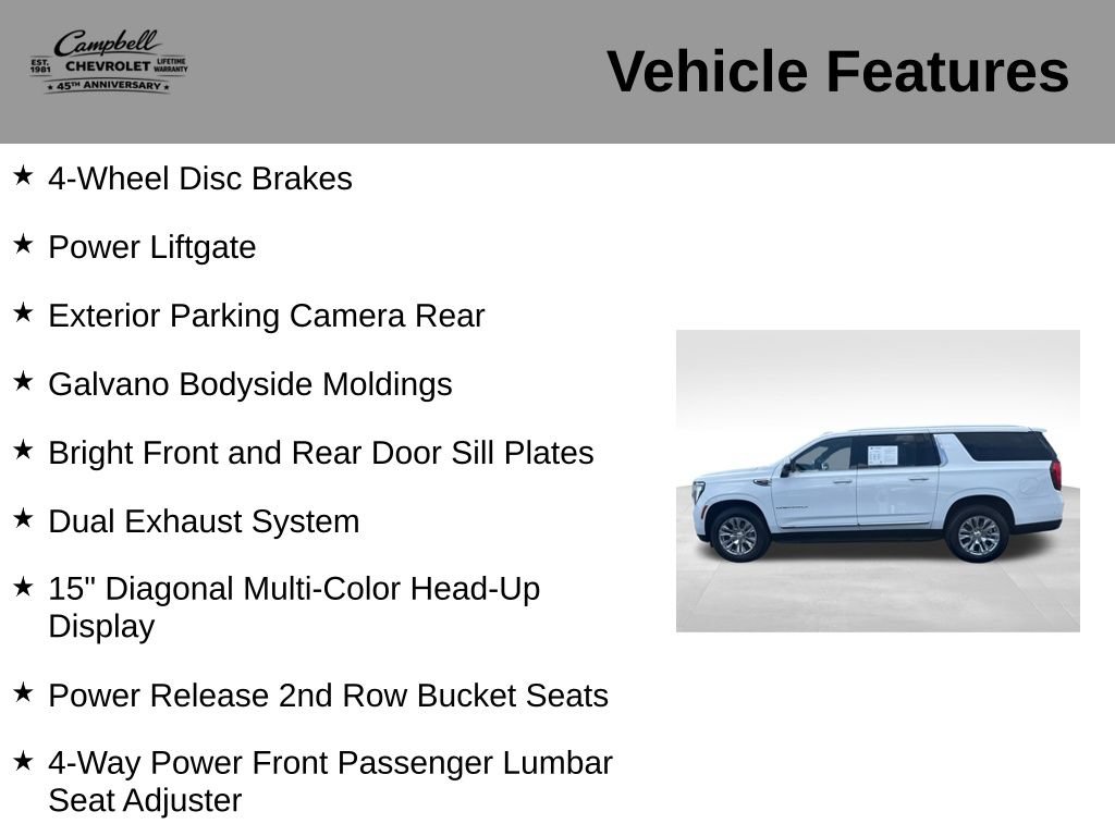 Used 2025 GMC Yukon XL Denali AWD/4WD image 21
