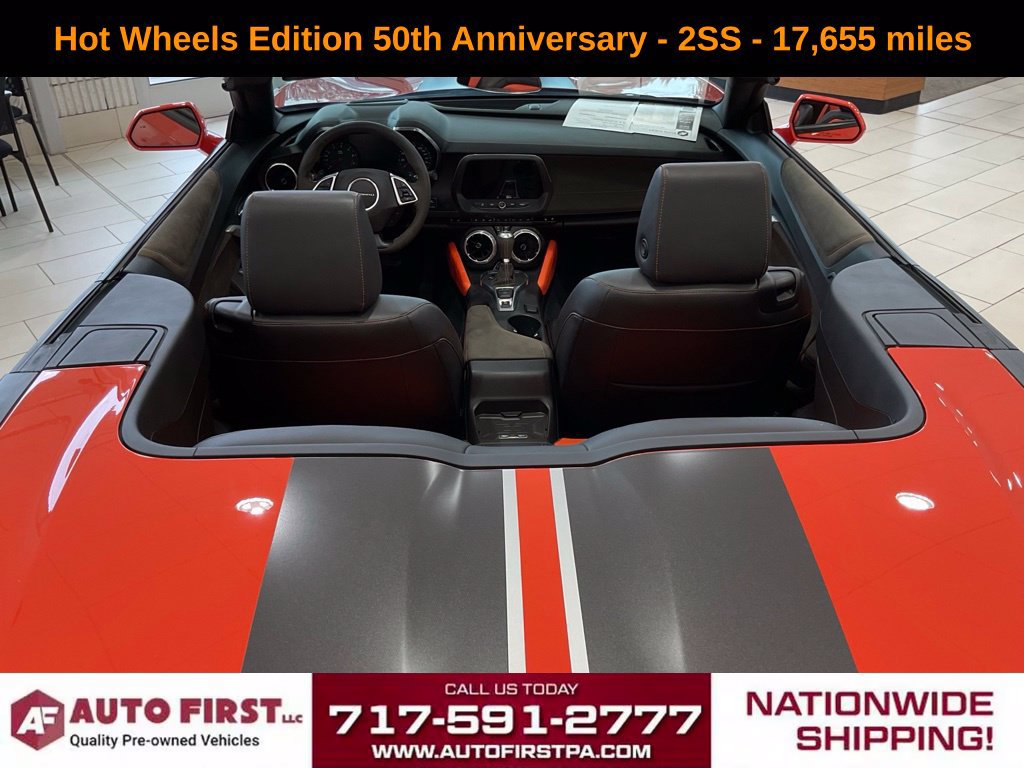 Used 2018 Chevrolet Camaro SS w/ Hot Wheels Edition RWD image 22