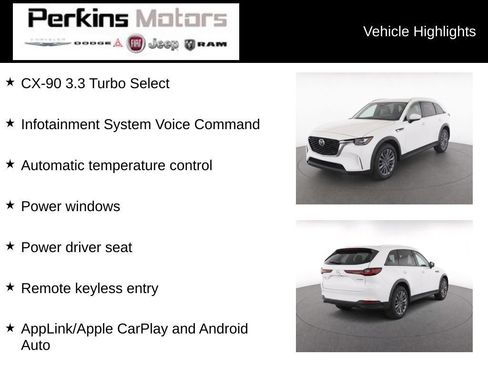 Used 2025 MAZDA CX-90 3.3 Turbo w/ Select Package AWD/4WD image 16