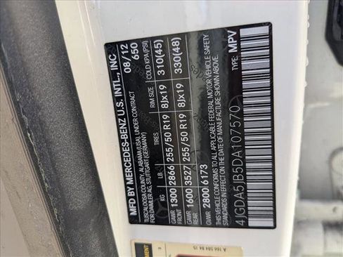 Used 2013 Mercedes-Benz ML 350 2WD image 15