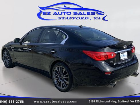 Used 2017 INFINITI Q50 Red Sport 400 image 7