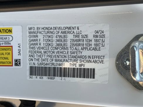 Certified 2024 Honda CR-V EX-L image 28