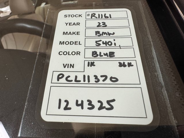 Used 2023 BMW 540i w/ M Sport Package RWD image 29